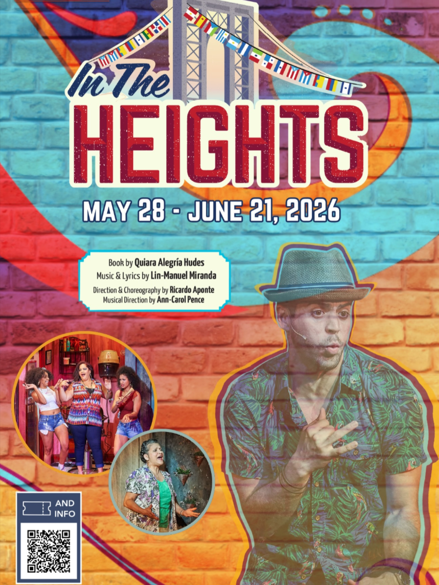 In the Heights show poster for the Aurora Theatre